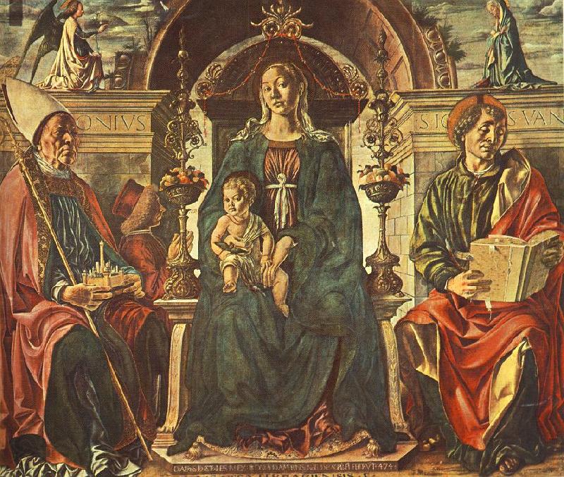 COSSA, Francesco del Madonna with the Child and Saints dfg Germany oil painting art